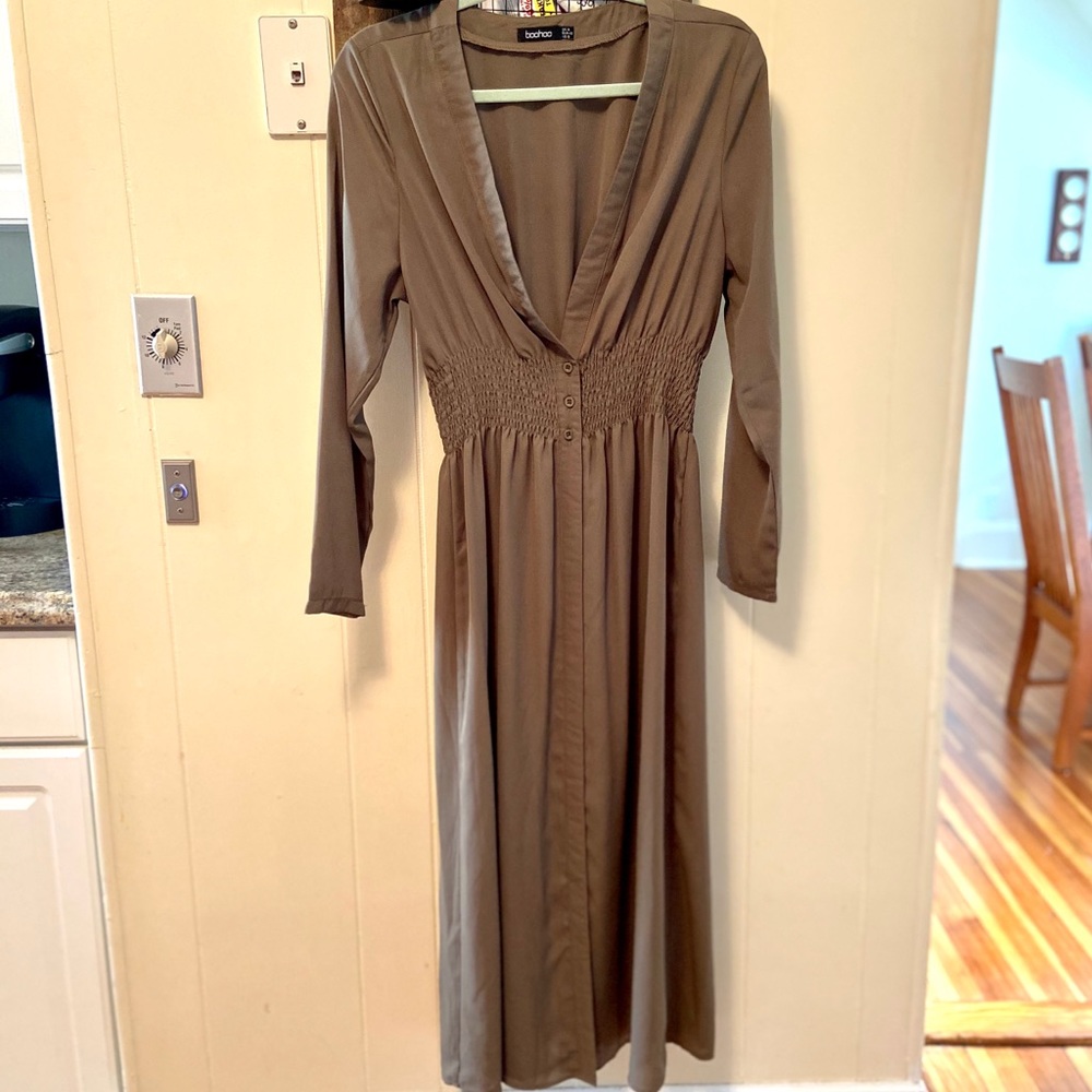 Long Sleeve Green Tunic